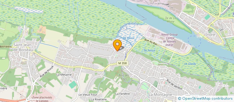 localisation de l'entreprise MADAME SARA ALASSEUR  SAINT-JEAN-DE-BOISEAU