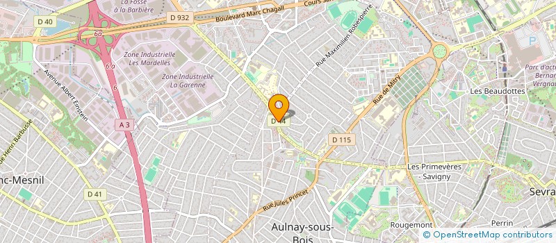 localisation de l'entreprise MADAME SARA AMRI à AULNAY-SOUS-BOIS