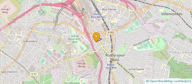 localisation de l'entreprise MADAME SARA ARAFA à ROSNY-SOUS-BOIS