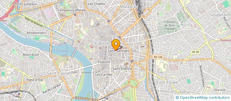 localisation de l'entreprise MADAME SARA ARMENGAUD  TOULOUSE