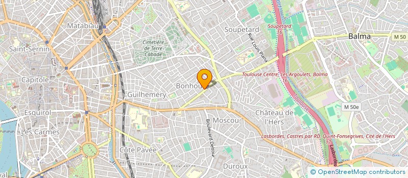 localisation de l'entreprise MADAME SARA BACH à TOULOUSE