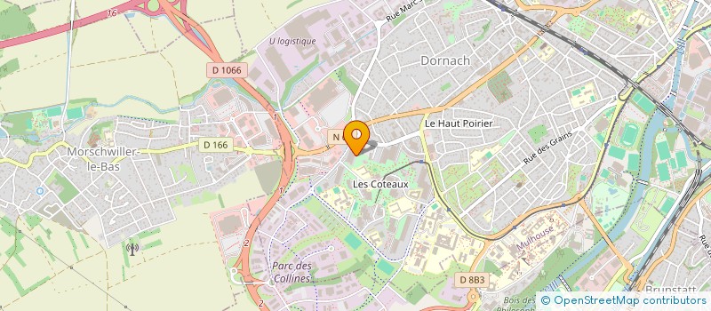 localisation de l'entreprise MADAME SARA BALCI à MULHOUSE