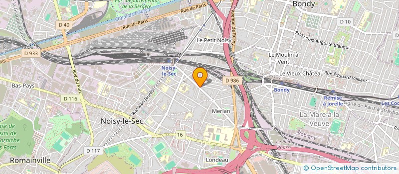 localisation de l'entreprise MADAME SARA BARCAROLI à NOISY-LE-SEC