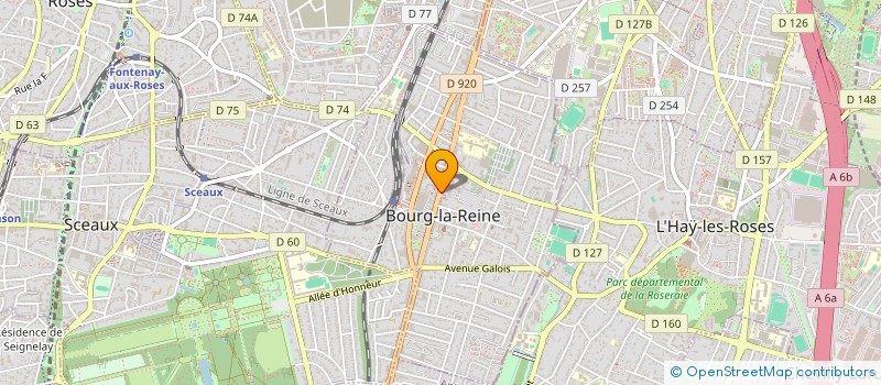 localisation de l'entreprise MADAME SARA BELMEHDI à BOURG-LA-REINE