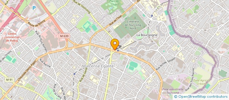 localisation de l'entreprise MADAME SARA BELMESSAOUD  TOURCOING