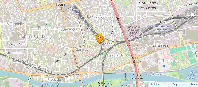 localisation de l'entreprise MADAME SARA BENARROUM  TOURS