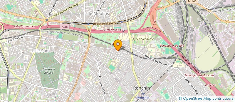 localisation de l'entreprise MADAME SARA BENCHETTOUH à LILLE