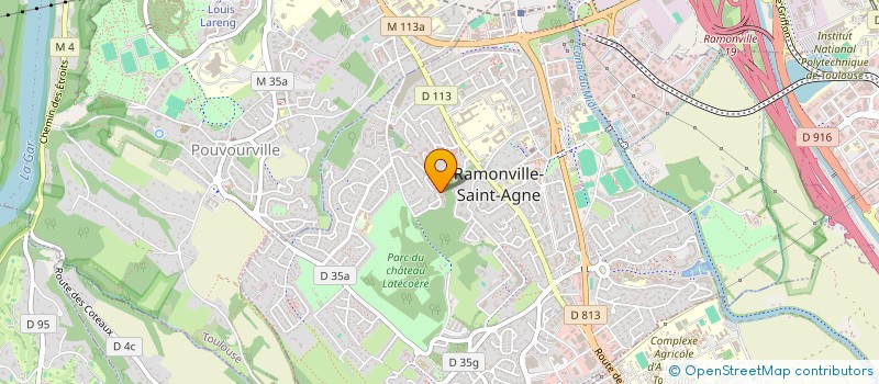 localisation de l'entreprise MADAME SARA BEUCHER  RAMONVILLE-SAINT-AGNE