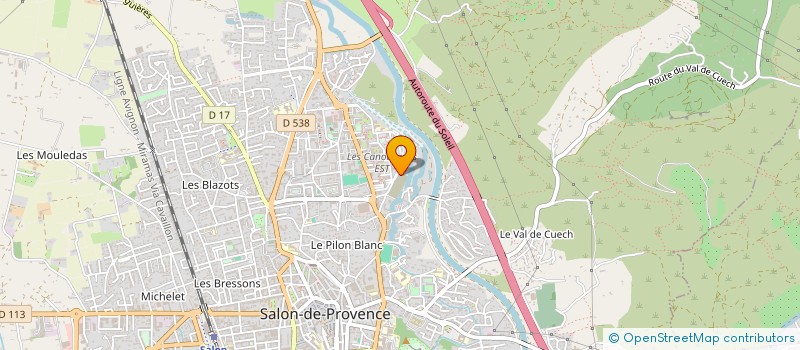 localisation de l'entreprise MADAME SARA BOUACIDA  SALON-DE-PROVENCE