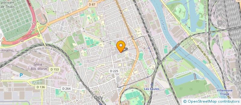 localisation de l'entreprise MADAME SARA BOUADHAM  CHOISY-LE-ROI