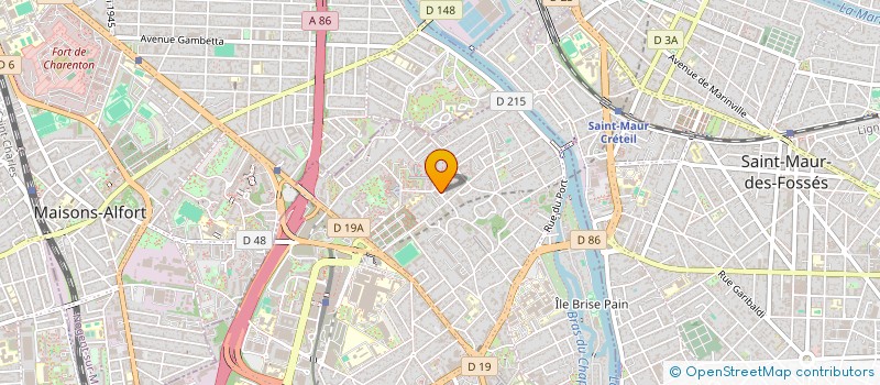 localisation de l'entreprise MADAME SARA BOUHASSOUNE à CRETEIL
