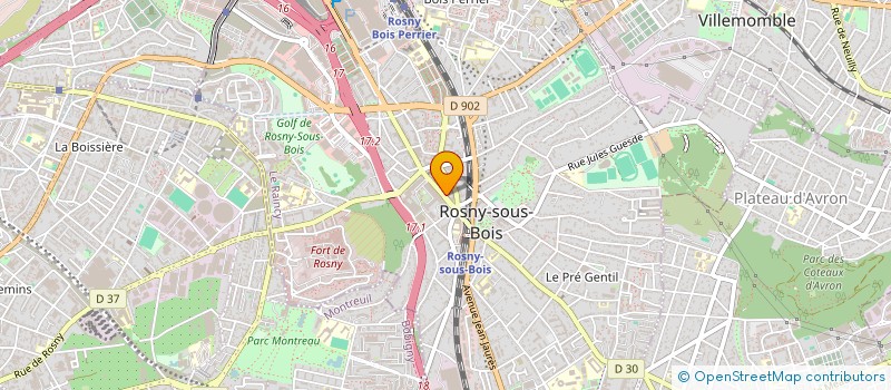 localisation de l'entreprise MADAME SARA BOULIL  NEUILLY-SUR-SEINE