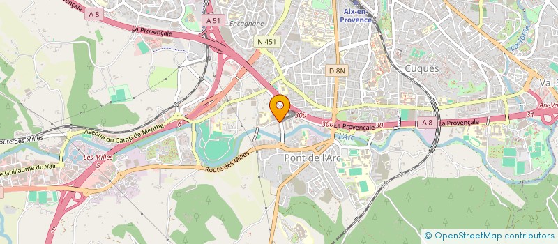 localisation de l'entreprise MADAME SARA BOUMZEBRA à AIX-EN-PROVENCE