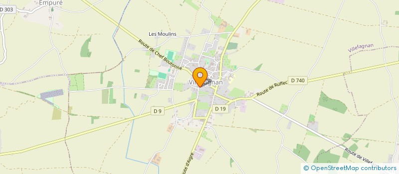localisation de l'entreprise MADAME SARA BRIERE à PAIZAY-NAUDOUIN-EMBOURIE