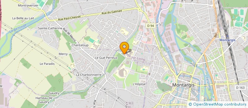 localisation de l'entreprise MADAME SARA BURONFOSSE à CHALETTE-SUR-LOING