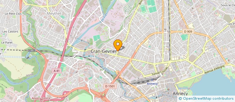 localisation de l'entreprise MADAME SARA CARDOSO  ANNECY