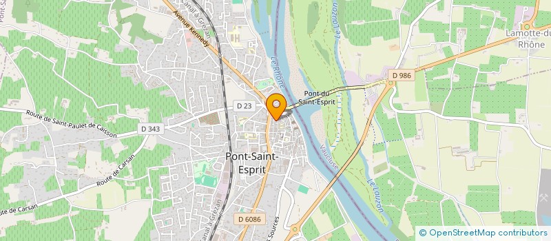 localisation de l'entreprise MADAME SARA CAREIRA DE SOUSA CLEMENTE à PONT-SAINT-ESPRIT
