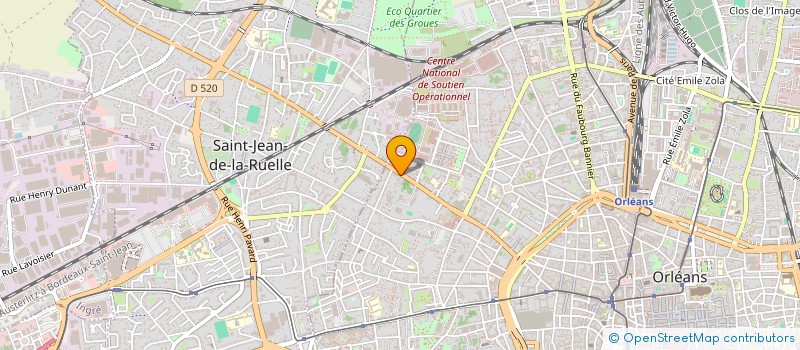 localisation de l'entreprise MADAME SARA CARRAUD  ORLEANS