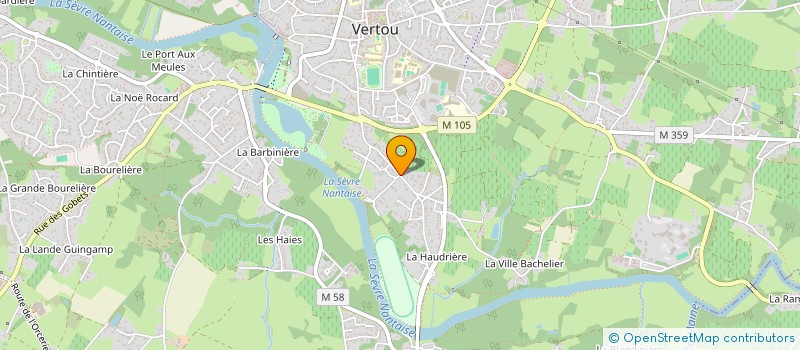 localisation de l'entreprise MADAME SARA CHENEY  VERTOU