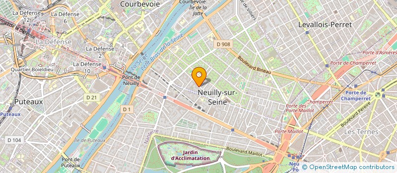 localisation de l'entreprise MADAME SARA COMPOINT à NEUILLY-SUR-SEINE