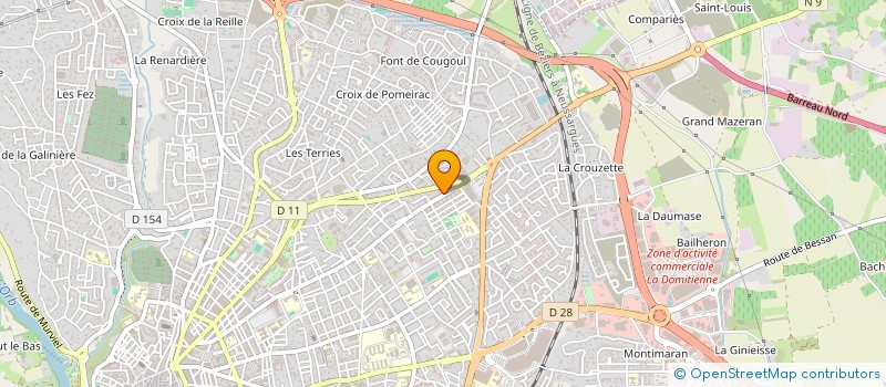 localisation de l'entreprise MADAME SARA CONEDERA à BEZIERS