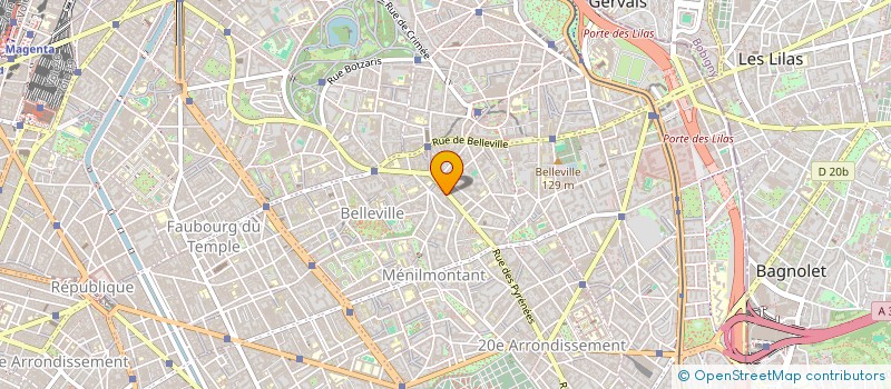 localisation de l'entreprise MADAME SARA CRETA  PARIS