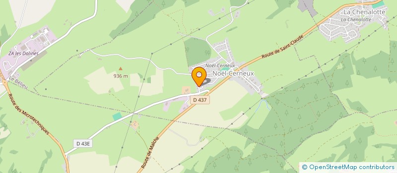 localisation de l'entreprise MADAME SARA DA SILVA GUERREIRO  NOEL-CERNEUX