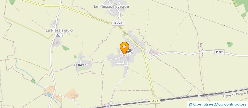 localisation de l'entreprise MADAME SARA DA SILVA RIBEIRO BROCHADO  IVERNY