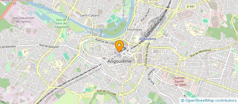 localisation de l'entreprise MADAME SARA DANTAS-LIMA à ANGOULEME