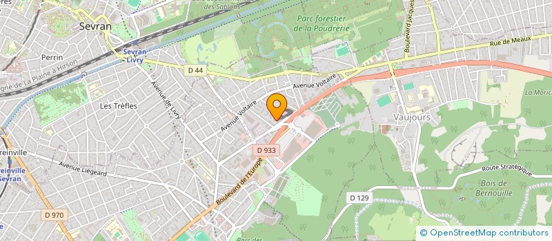 localisation de l'entreprise MADAME SARA DE SIMONI  LIVRY-GARGAN