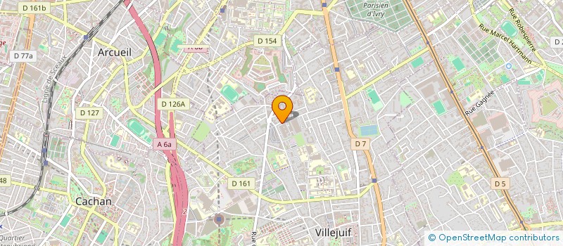 localisation de l'entreprise MADAME SARA DJADEL à VILLEJUIF