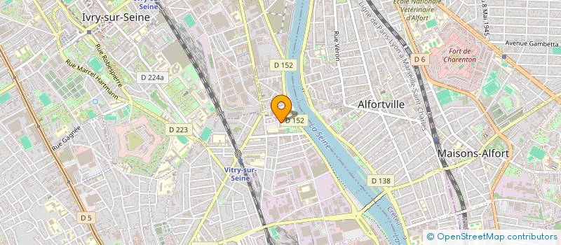 localisation de l'entreprise MADAME SARA DJELLAL à VITRY-SUR-SEINE