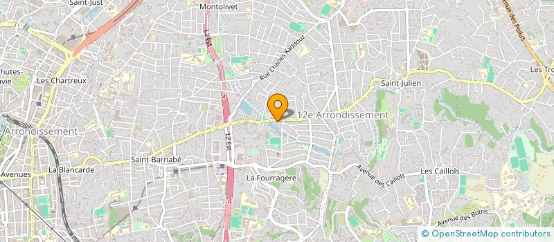 localisation de l'entreprise MADAME SARA DRIS à MARSEILLE