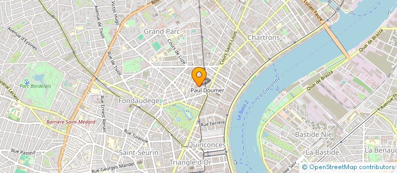 localisation de l'entreprise MADAME SARA DUPUY  BORDEAUX