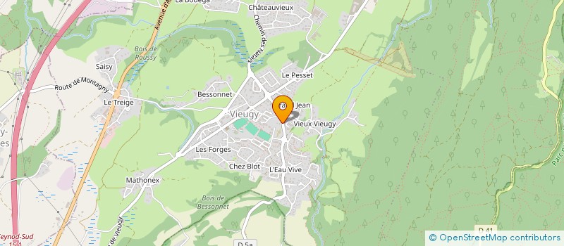 localisation de l'entreprise MADAME SARA EICHE à ANNECY