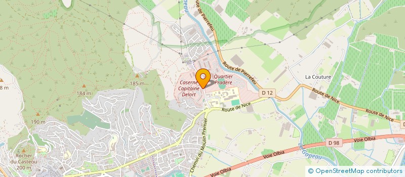 localisation de l'entreprise MADAME SARA ELIKESSIKIAN  HYERES