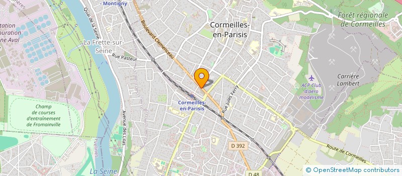 localisation de l'entreprise MADAME SARA ELOUAHIDI  CORMEILLES-EN-PARISIS