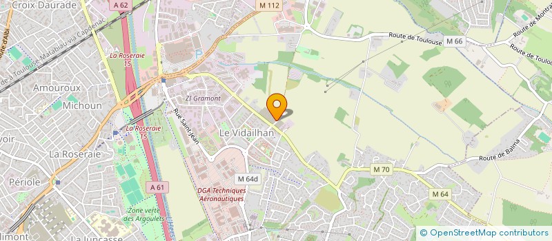 localisation de l'entreprise MADAME SARA FARIA ANTONIO  BALMA