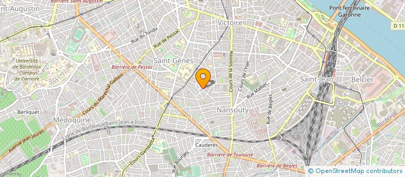 localisation de l'entreprise MADAME SARA FELAND  BORDEAUX