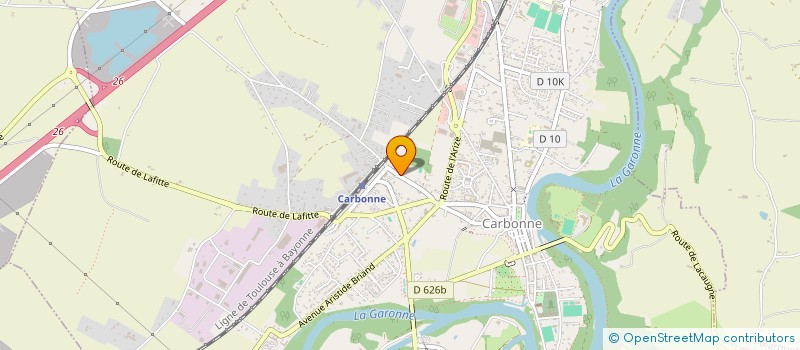 localisation de l'entreprise MADAME SARA FERNANDEZ ONIEVA  CARBONNE