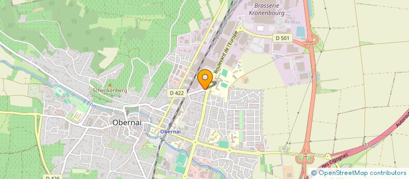 localisation de l'entreprise MADAME SARA FISCHER  OBERNAI