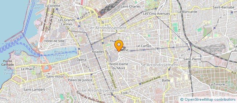 localisation de l'entreprise MADAME SARA FOUCAUT à MARSEILLE