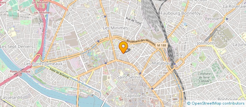 localisation de l'entreprise MADAME SARA GAVIOLI à TOULOUSE
