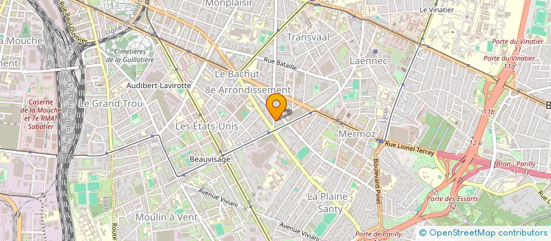 localisation de l'entreprise MADAME SARA GOURBI  LYON