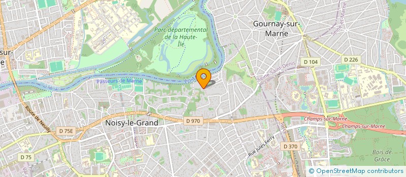 localisation de l'entreprise MADAME SARA GROLEAN à NOISY-LE-GRAND