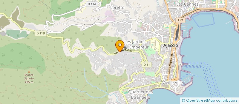 localisation de l'entreprise MADAME SARA GUECHGACHE à AJACCIO