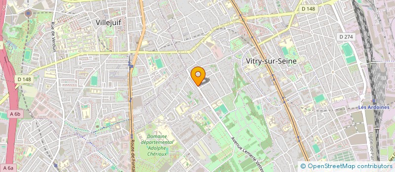 localisation de l'entreprise MADAME SARA GUESTINI  MAISONS-ALFORT