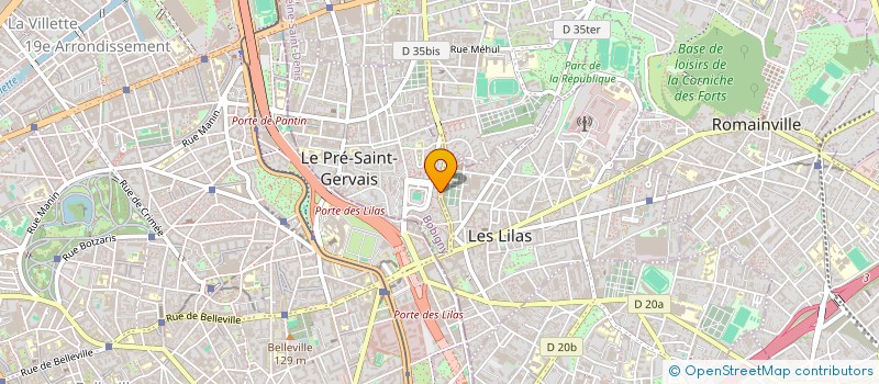 localisation de l'entreprise MADAME SARA GUICHARD à LE PRE-SAINT-GERVAIS