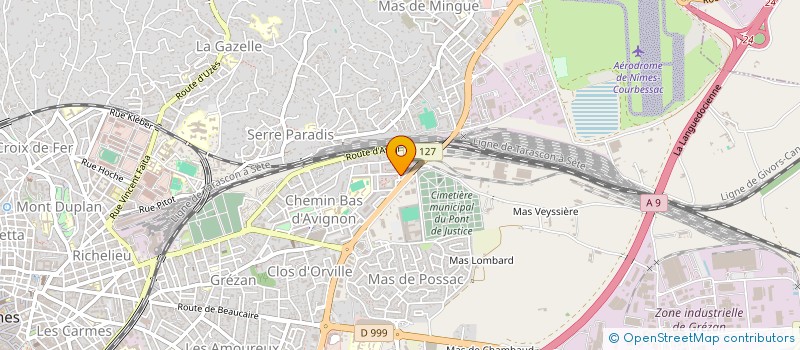 localisation de l'entreprise MADAME SARA HADI FARID à NIMES