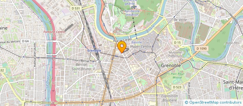 localisation de l'entreprise MADAME SARA HALIME à GRENOBLE